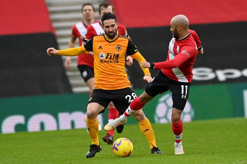 Joao Moutinho - 6: Sliced over early shot, and didn’t provide his typically cultured display. Distribution from set-pieces wasn’t at usual standard, but at least steadied himself after the interval as Wolves began to dominate possession. Committed until the end. EPA