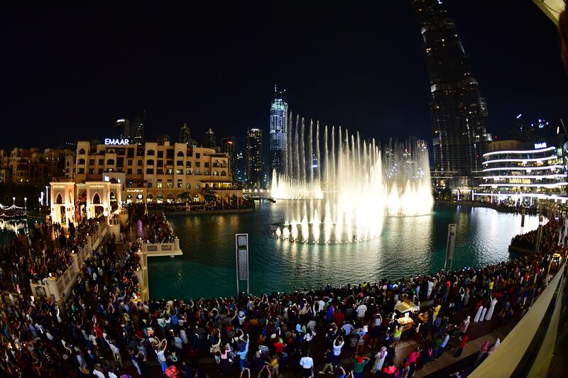 The UAE's international visitor expenditure stood at more than $32 billion in 2022, up 65.3 per cent annually. AFP