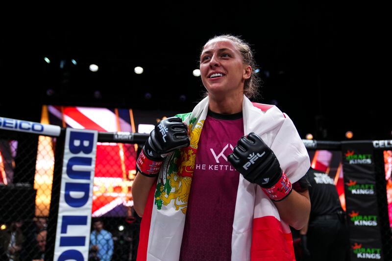PFL European flyweight champion Dakota Ditcheva has relocated to Dubai. Getty Images