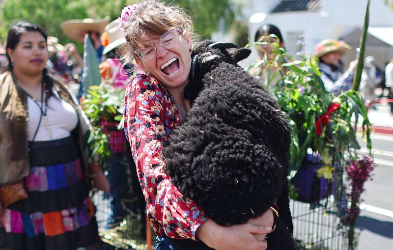 The Blessing of the Animals ceremony dates back to 1930 in Los Angeles. Getty Images / AFP
