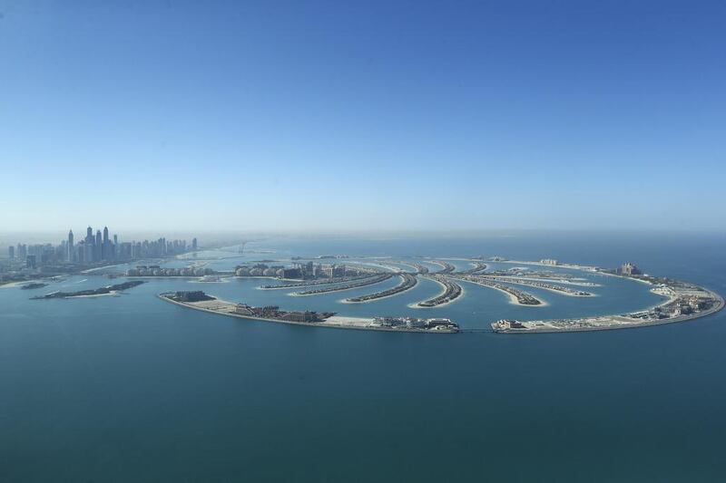 The Palm Jumeirah. Sarah Dea / The National