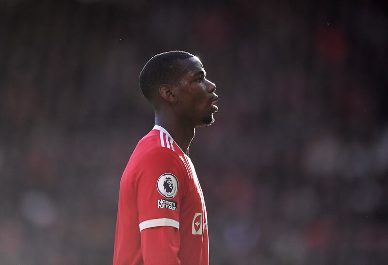 Paul Pogba of Manchester United shared a Ramadan message with his followers on Instagram. Getty Images