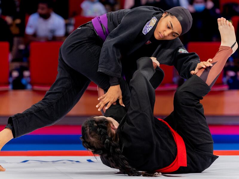 Action from Day 1 of the Abu Dhabi World Youth Jiu-Jitsu Championship.