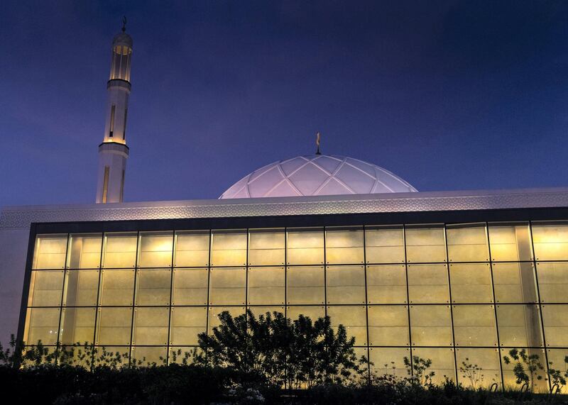 DUBAI, UNITED ARAB EMIRATES. 9 JUNE 2020. 
Exterior of Masjid Nad Al Sheba. (Photo: Reem Mohammed/The National)

Reporter:
Section:

