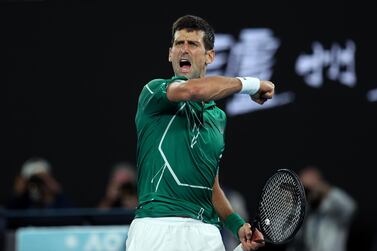 Novak Djokovic will be competing at the Dubai Duty Fre tennis Championships this week. Getty Images