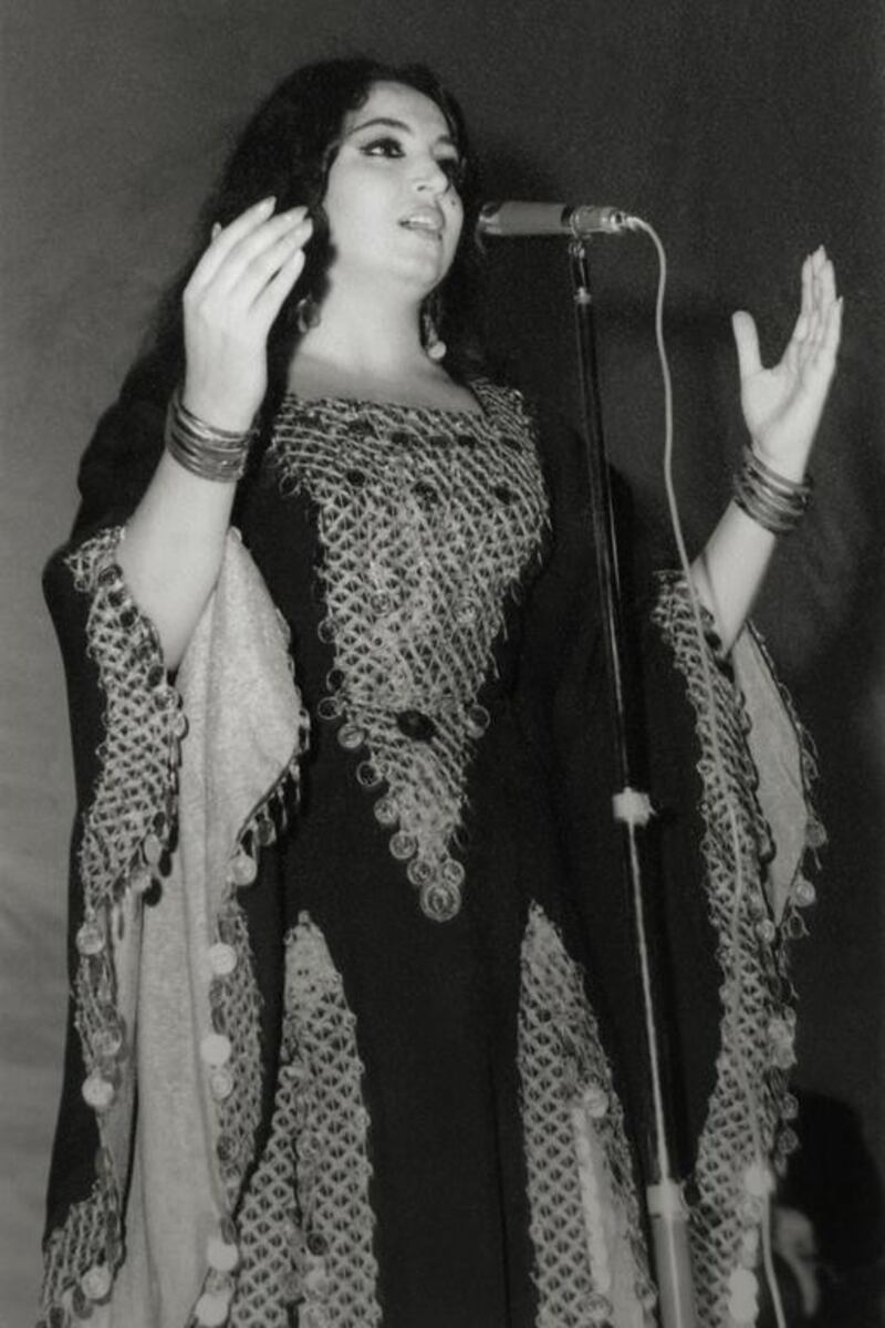 Samira Tawfik, Lebanese Singer, Dubai, 1970sThe International Celebrities series © Noor Ali Rashid Archives