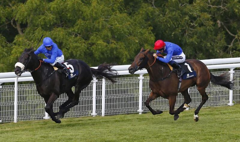 Kieren Fallon took charge of Cavalryman just when he seemed to be idling off on course to a win in the  Goodwood Cup. Eddie Keogh / Reuters