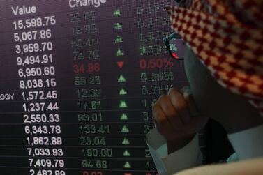 Riyad bank listed on Tadawul stock exchange reported 81 per cent jump in its full-year profit . Bloomberg 