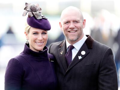 CHELTENHAM, UNITED KINGDOM - MARCH 13: (EMBARGOED FOR PUBLICATION IN UK NEWSPAPERS UNTIL 24 HOURS AFTER CREATE DATE AND TIME) Zara Tindall and Mike Tindall attend day 4 'Gold Cup Day' of the Cheltenham Festival 2020 at Cheltenham Racecourse on March 13, 2020 in Cheltenham, England. (Photo by Max Mumby/Indigo/Getty Images)
