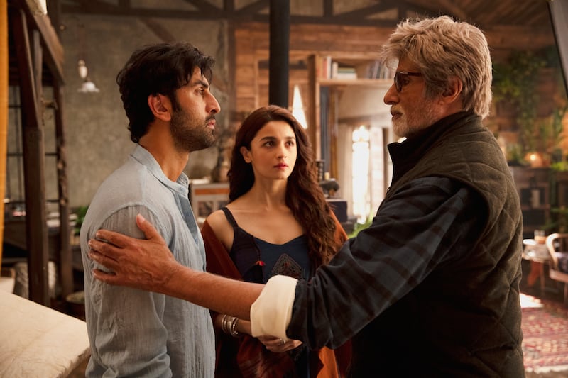 Ranbir Kapoor, Alia Bhatt and Amitabh Bachchan in 'Brahmastra: Part One – Shiva', one of the most expensive Indian films ever made. All photos: Dharma Productions, unless otherwise specified