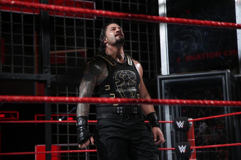 Roman Reigns will be leaving WrestleMania 34 with the WWE Universal title. Image courtesy of WWE