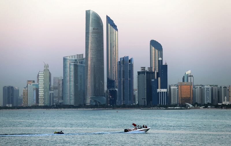 The Abu Dhabi skyline. Reuters