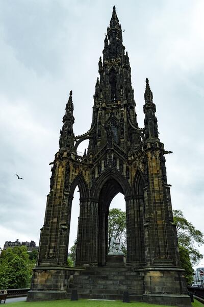 The Scott Monument in Edinburgh, Scotland. Pixabay