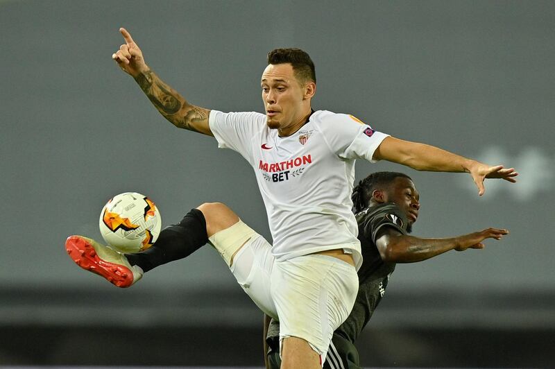 Lucas Ocampos – 6. Looked threatening early on with a few bursts of pace and tried to penetrate the United defence but it was not the Argentine’s night. Subbed off on 56’ and was seen icing his knee immediately after. AP Photo