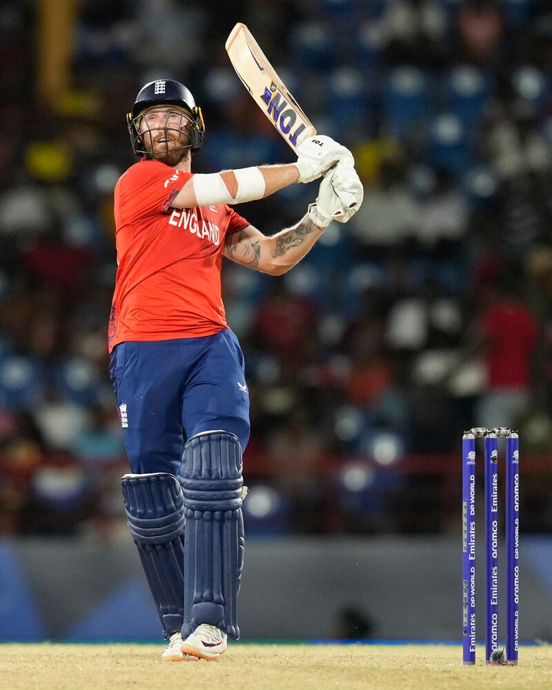 Phil Salt smashed an unbeaten 87 from 47 balls to secure victory over the West Indies. AP