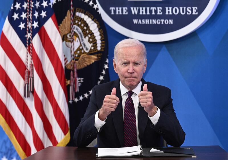 US President Joe Biden vowed to support Albania during his presidential bid and appears to be backing up that promise. AFP