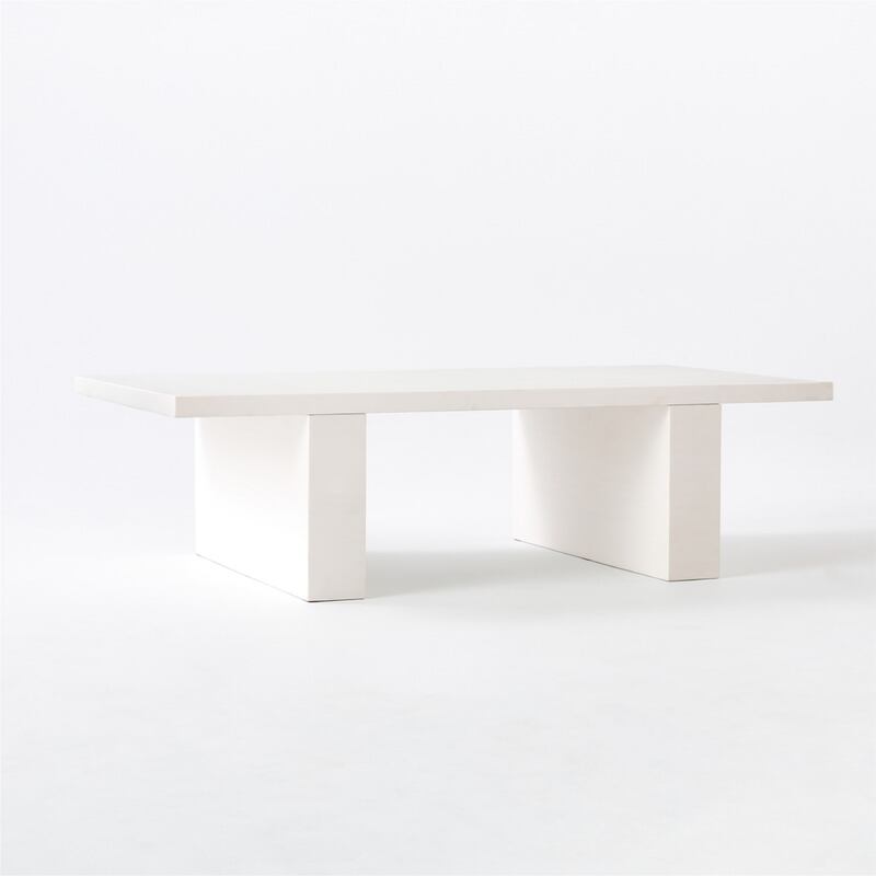 Coated resin coffee table by American interior designer Kara Mann; Dh4,595.