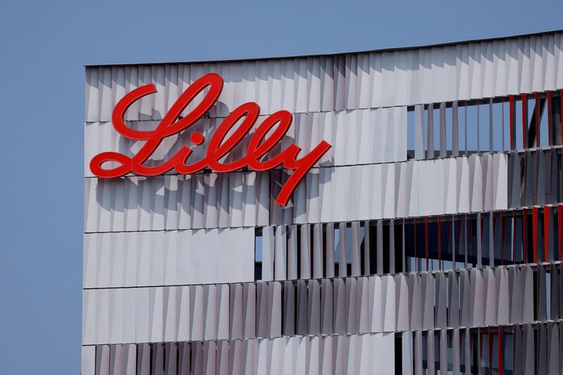 Eli Lilly's offices in San Diego. The company says its drug could help 650 million people who are obese. Reuters