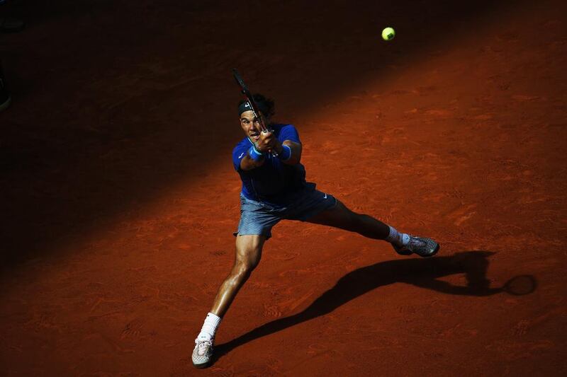 As if from out of the shadows, Rafael Nadal's clay court game as emerged. He will face David Ferrer in the final at the Madrid Open. Susana Vera / Reuters