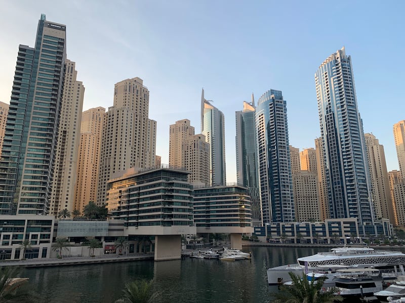 Residential asking rents in Dubai rose by 27.2 per cent in the third quarter, compared with the same period last year. Chris Whiteoak / The National