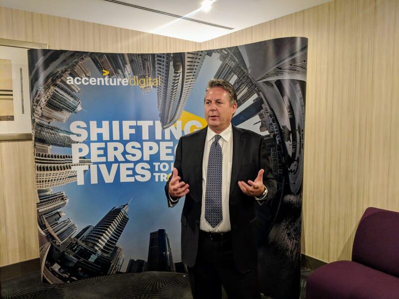 Mike Sutcliff, group chief executive of Accenture Digital, sees very high degree of interest in AI in MENA region. Accenture