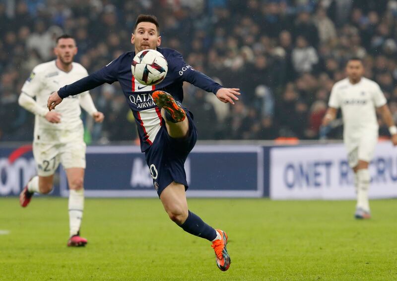 Lionel Messi of Paris Saint-Germain in action. EPA