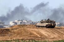 Israel-Gaza war live: Arab ministers seek to end ‘Israeli crimes’ in Gaza