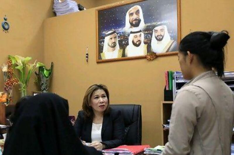 Juliet Lasalita, a manager at a recruitment agency in Al Ain, says the phase-out programme is a good idea.
