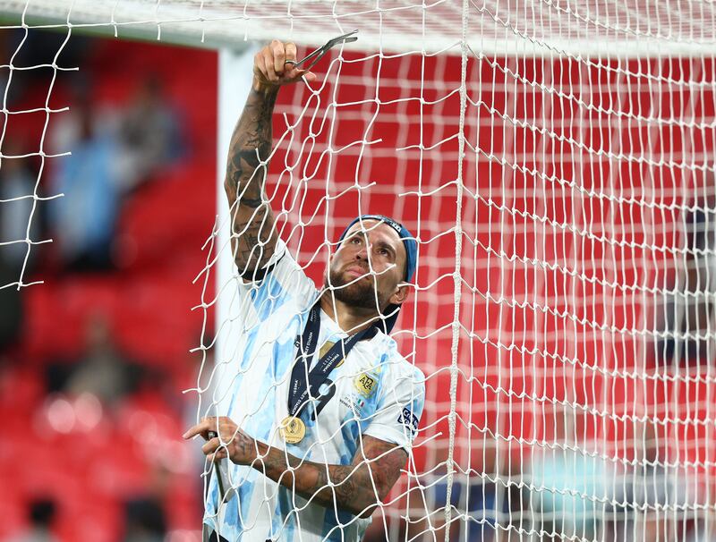 Nicolas Otamendi – 7. Booked for a late tackle on Emerson in the first half, the 34-year-old refused to risk a second booking with a comfortable display. Getty Images