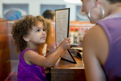 Having only deep-fried options on a children's menu links the idea in young minds that unhealthy food choices are the fun choices. Getty Images