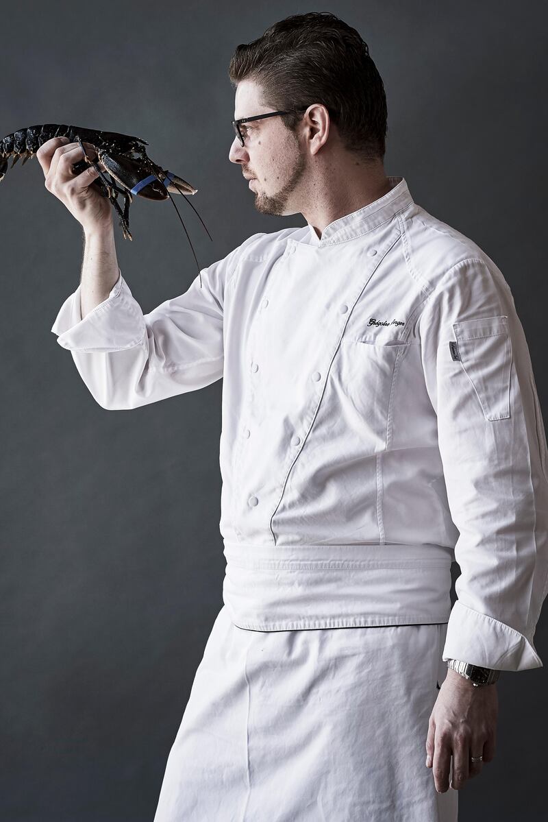 Ossiano's chef de cuisine Grégoire Berger. Courtesy Ossiano