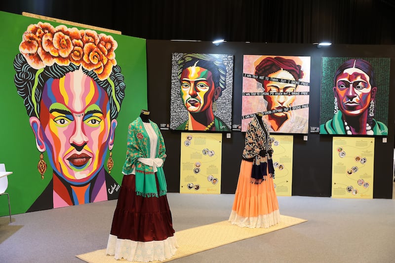 World Art Dubai has returned to the Dubai World Trade Centre for its ninth event. All Photos: Pawan Singh / The National