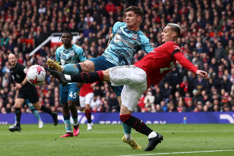 Romain Perraud, 7 – A tireless display. Made an important clearance from Shaw’s cross with Antony waiting at the back post and teed up Walcott with a well-placed cross at the other end.

AFP