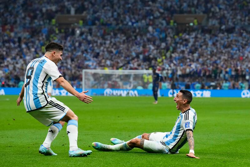 Julian Alvarez 8 - Offside after two minutes as Argentina showed their early intent. Worked hard – in defence and attack - and combined well with Messi. No goals or assists, but a top class supportive role. AFP
