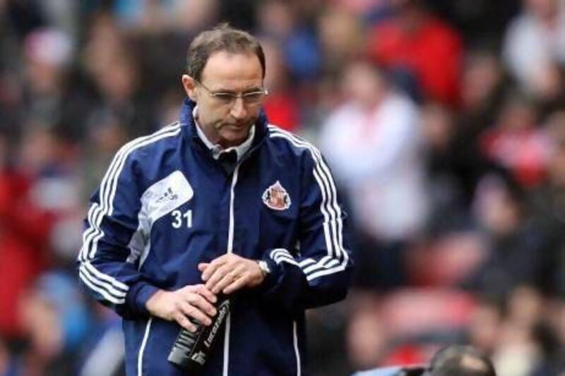 Sunderland's manager Martin O'Neill. Scott Heppell / AP Photo
