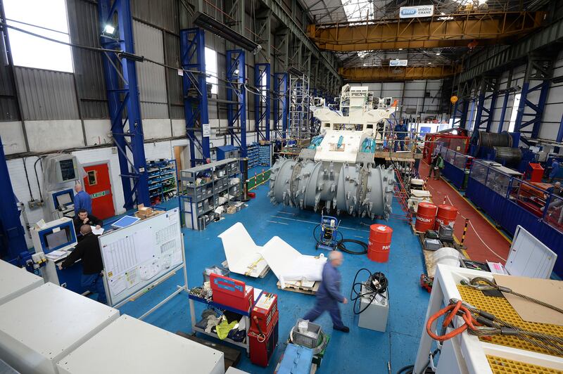 A subsea mining machine being built for Nautilus Minerals in England. Deep-sea mining is increasingly emerging as a viable option to meet demand for rare earth metals required to meet net-zero goals. Reuters