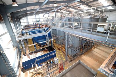 The mine water treatment scheme at Seaham. Photo: UK Government