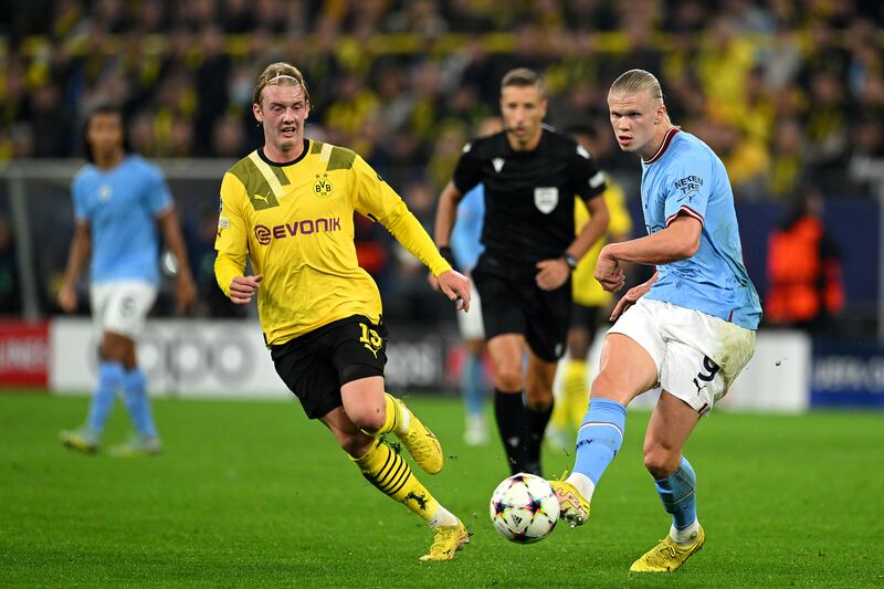 Julian Brandt 8 – Got off to a lively start, first by running at Stones and then by curling a free-kick over the bar from 25 yards. Looked excellent on the ball, even in tight areas. Getty