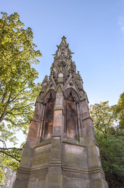 The monument to Catherine Sinclair in Edinburgh. Photo: Ronan O'Connell
