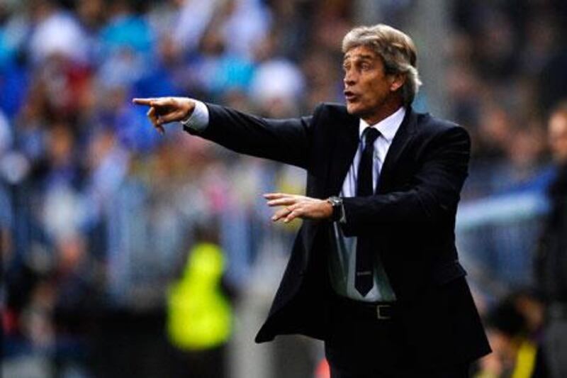 Manuel Pellegrini has been rumoured to take over from Roberto Mancini for the past couple of weeks. Daniel Tejedor / AP Photo