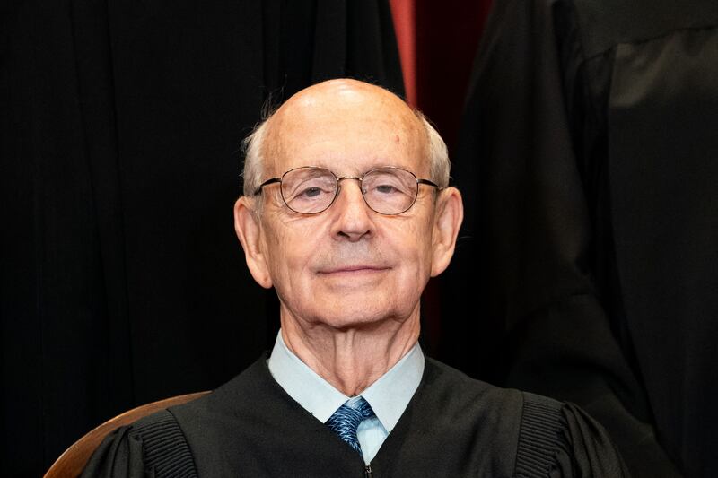 Justice Stephen Breyer has served on the Supreme Court for more than two decades.  AFP