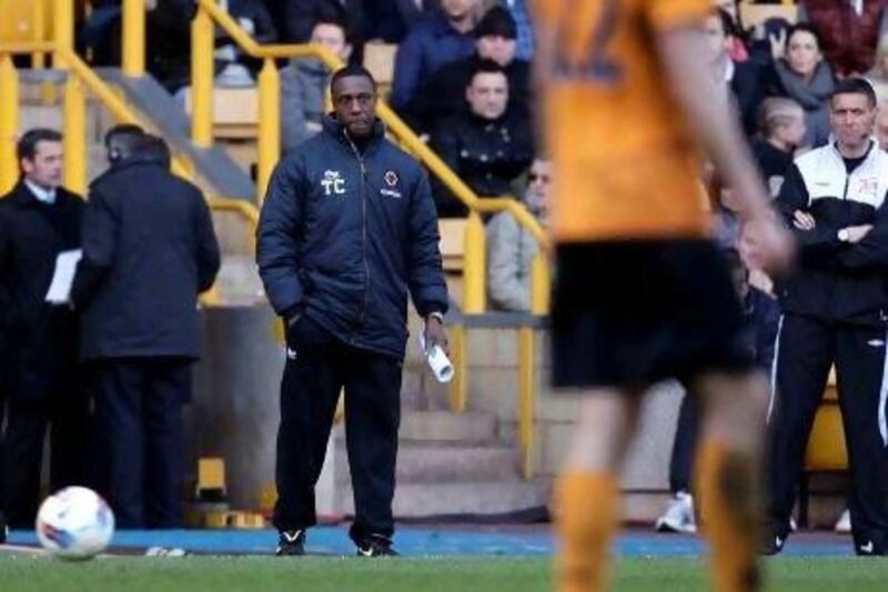 Terry Connor, the Wolverhampton Wanderers manager, has earned just one point from four games in charge. Jon Super / AP Photo