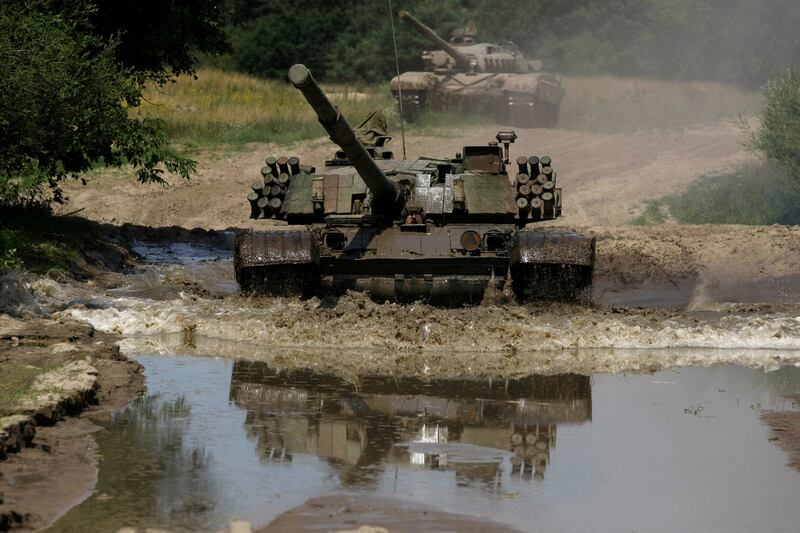 The Polish tank PT-91. Reuters