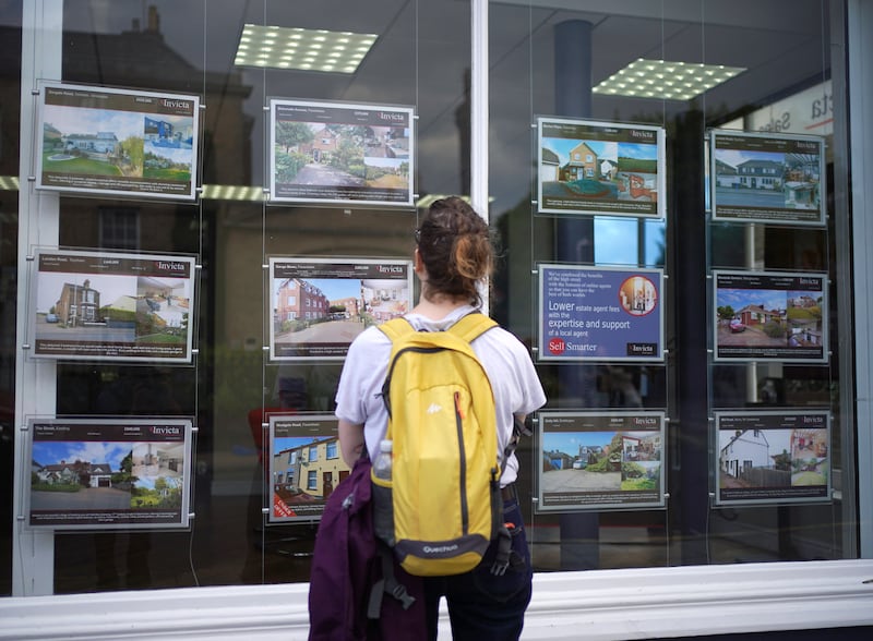 Declining house prices and mortgage approvals could spell a long, hard winter for the UK housing market. PA