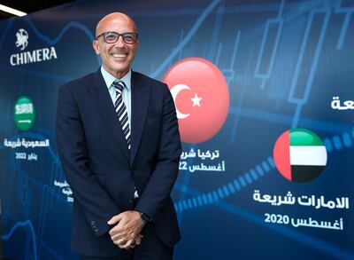 Sherif Salem, chief investment officer of public markets at Chimera. Victor Besa / The National