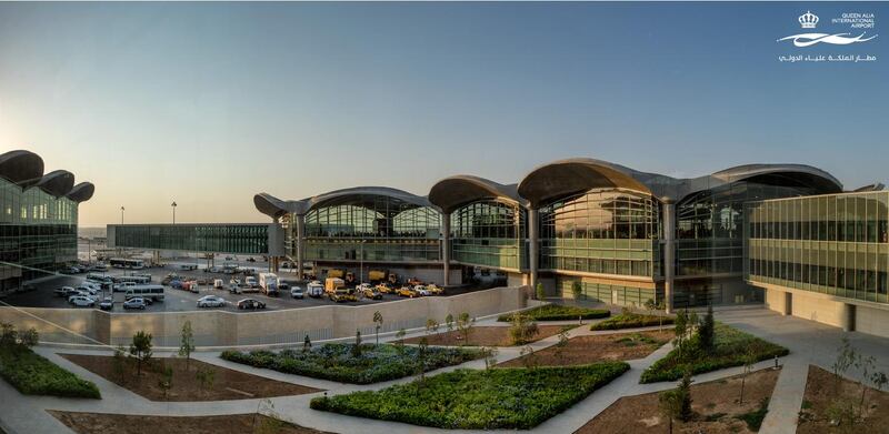 Jordan’s Queen Alia International Airport. Courtesy Invest AD