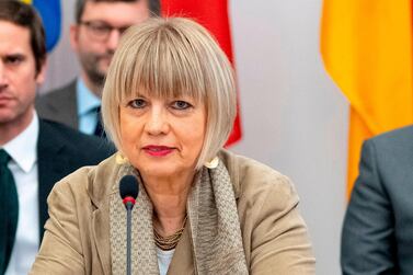 German diplomat Helga Schmid was appointed after several months of vacancy due to disagreements between Westerners and countries close to Russia. AFP