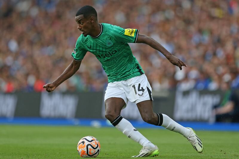 Alexander Isak - 5. The most threatening among Newcastle’s attackers, but his finishing left a lot to be desired. Had half a chance to open the scoring in the second minute, but his first touch let him down. Getty
