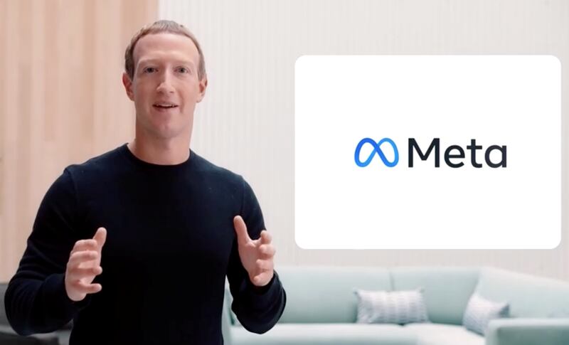 Facebook chief Mark Zuckerberg on Thursday announced the parent company's name is being changed to "Meta" to represent a future beyond just its troubled social network. AFP