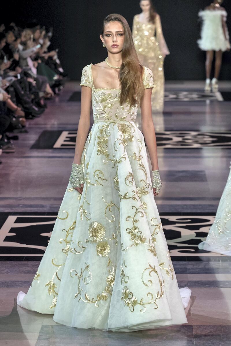 Georges Hobeika Fashion show in ParisCouture Collection Fall Winter 2019